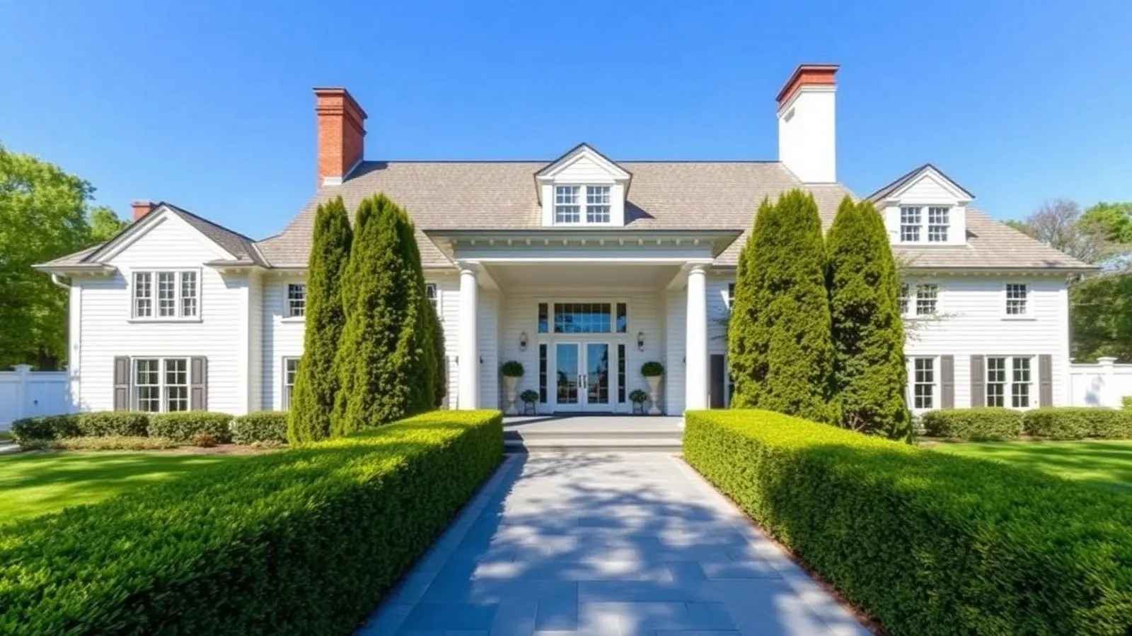 New Canaan, CT home exterior